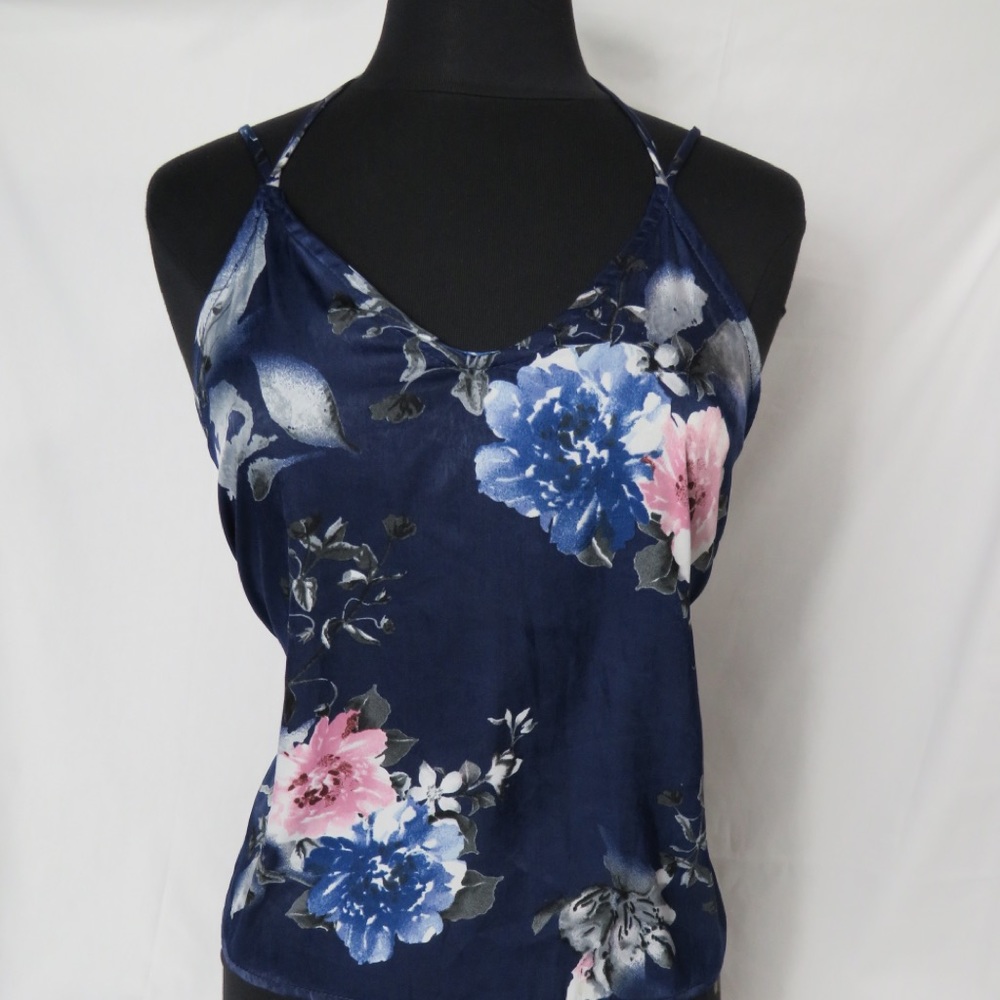 Caramela spaghetti strap top